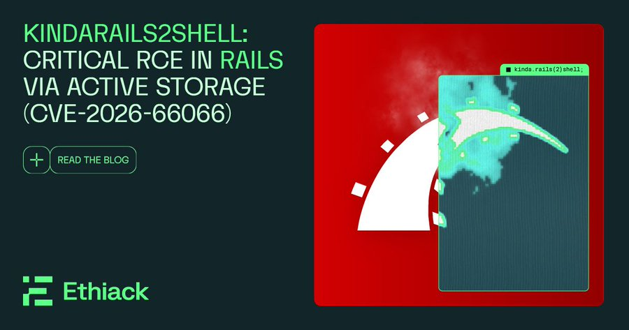 KindaRails2Shell - Critical RCE in Rails via Active Storage screenshot