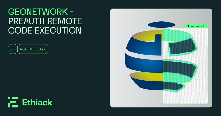 GeoNetwork - PreAuth Remote Code Execution screenshot