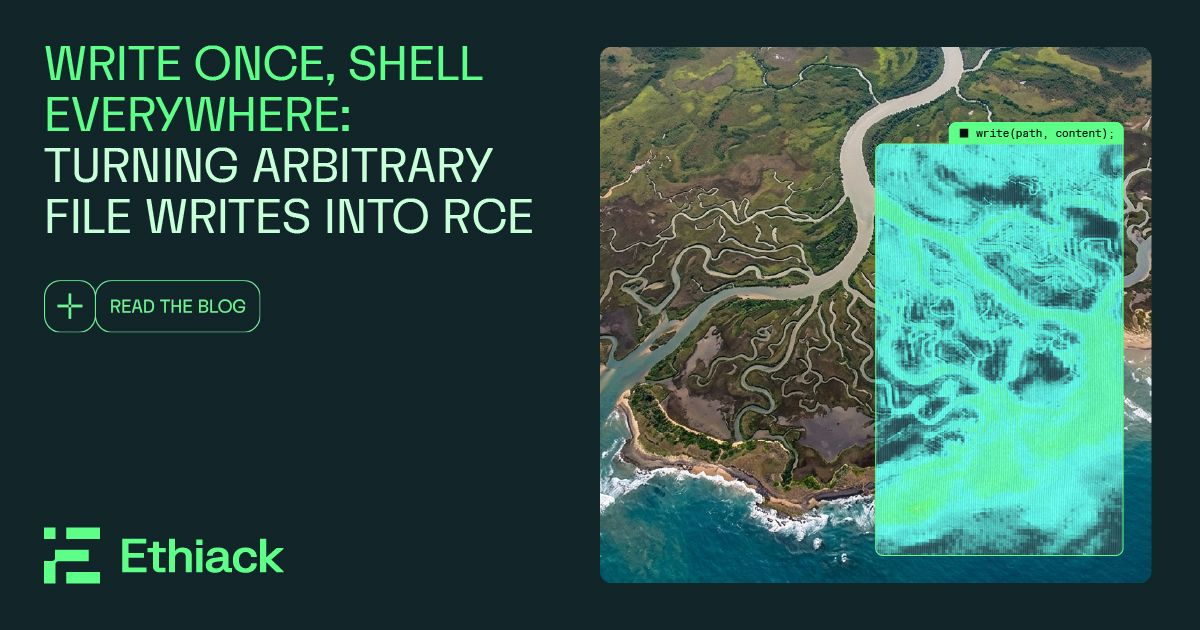 Write Once, Shell Everywhere: Turning Arbitrary File Writes into RCE screenshot